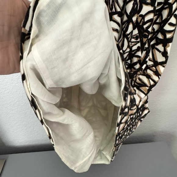 MaxMara Black and White Sheath Dress WITH BOX. Peter Pan Collar. Size 44 US 10. - Picture 13 of 17